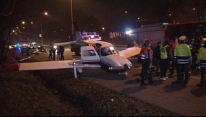 Núdzove pristátie na rýchlostnej ceste