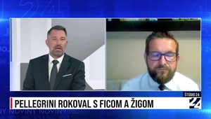Štúdio 24: Pellegrini rokoval s Ficom a Žigom
