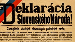 Martinská deklarácia oslávil 100 rokov. Pôvodný návrh sa nezachoval