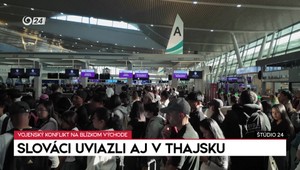 Štúdio 24: Slováci uviazli aj v Thajsku