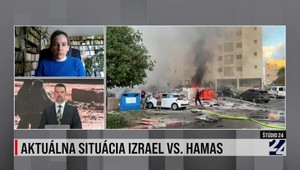 Štúdio 24: Aktuálna situácia Izrael vs. Hamas