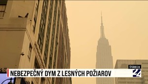 Štúdio 24 o dôsledkoch lesných požiarov v Severnej Amerike