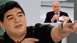 Bez servítky! Podľa Maradonu treba Blattera kopnúť do zadnej časti