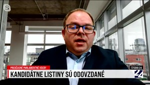 Štúdio 24 o odovzdaných kandidátnych listinách a tlačová beseda Republiky