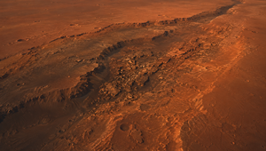 Mars mal rieku veľkú ako Taliansko. Stopy sú obrovské