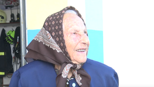 Na novú vyhliadkovú vežu sa prišla pozrieť aj pani Mária (99). Kondičkou zatienila aj mladých