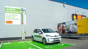 BILLA spustila ďalšie nabíjacie stanice pre elektromobily