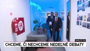 Analýzy 24: Je to určitá tradícia našej politickej kultúry, hovorí k otázke nedeľných diskusií politológ Lenč
