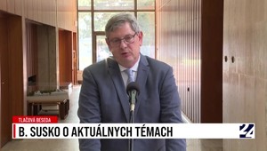 Tlačová beseda Borisa Suska po rokovaní vlády
