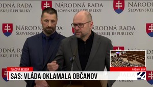 Tlačová beseda strany SaS o tom, že vláda oklamala voličov
