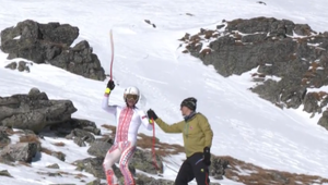 VIDEO: Na najvyššie položenej zjazdovke vo Vysokých Tatrách sa prekonával 44 rokov starý lyžiarsky rekord