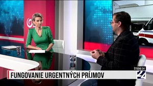 Štúdio 24 o fungovaní urgentných príjmov