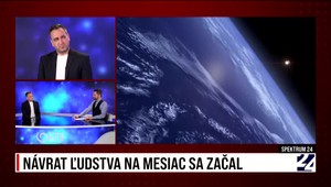 Spektrum 24 o návrate ľudí na Mesiac a o tom, čo všetko o ňom ešte stále nevieme