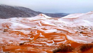 FOTO: Na Sahare napadol sneh po 37 rokoch