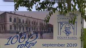 Známe gymnázium P.O.Hviezdoslava oslávilo storočnicu. Toto je zrejme najstarší gymnazista na Slovensku