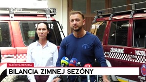 Tlačová beseda k bilancii zimnej sezóny Horskej záchrannej služby