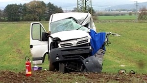 Vodič (†40) dodávky nemal šancu. Kamión ho zostrelil z cesty