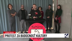Tlačová beseda o proteste za budúcnosť kultúry