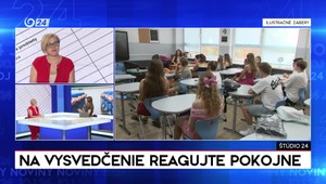 Štúdio 24: Na vysvedčenie reagujte pokojne