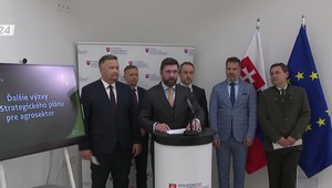 Tlačová beseda ministra Takáča: Ďalšie výzvy pre agrosektor