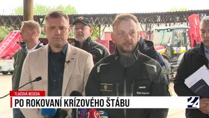 Tlačová beseda ministrov po rokovaní krízového štábu o extrémnom počasí