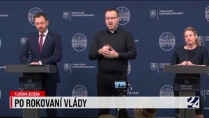 Tlačová beseda Eduarda Hegera po rokovaní vlády