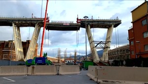 VIDEO: Demolácia mosta v Janove, na ktorom zahynulo 43 ľudí, sa začala