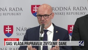 Tlačová beseda SaS: Vláda pripravuje zvýšenie dane