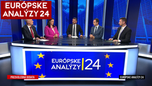 Európske Analýzy 24: šiesta, záverečná časť debaty so slovenskými kandidátmi do Európskeho parlamentu