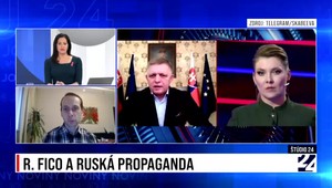 Štúdio 24: Robert Fico a ruská propaganda