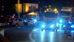 Vodič (35) zdemoloval cestárske auto, nafúkal