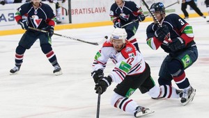 KHL: Slovan nezvládol v Donecku záver, prehral 2:4