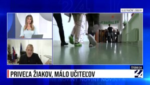 Štúdio 24: Priveľa žiakov, málo učiteľov