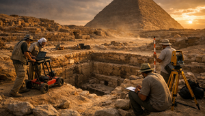 V Gíze objavili skrytú štruktúru. Vedci skúmajú, čo znamená