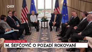 Štúdio 24: Maroš Šefčovič o pozadí rokovaní
