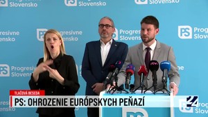 Tlačová beseda PS o ohrození európskych peňazí