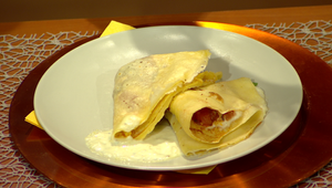 Slané palacinkové batôžky