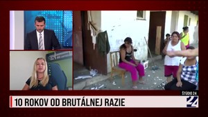 Štúdio 24 o desiatom výročí brutálnej policajnej razie