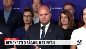 Tlačová beseda Demokratov k zásahu NAKA