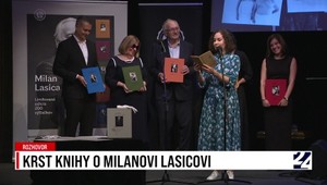 Rozhovory 24 s Hanou Lasicovou: Krst knihy o Milanovi Lasicovi