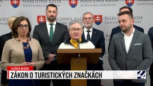 Zákon o turistických značkách. Pozrite si tlačovú konferenciu strany Sloboda a solidarita