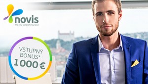 NOVIS Poisťovňa prináša pre nových klientov bonus 1 000 €