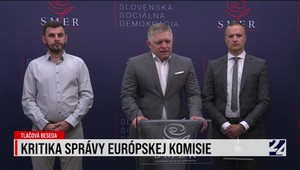 Tlačová beseda Smeru: Kritika správy Európskej komisie