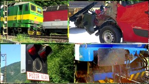 Dodávku zrámoval rýchlik! Vodiča oslepilo ostré slnko