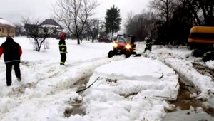 V Ubli prežívajú horor. Po kryhách ich trápi sneh a dážď