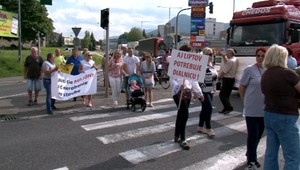 Protest zablokoval ťah medzi západom a východom. Primátor ho podporil