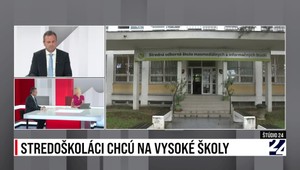 Štúdio 24 o tom, že stredoškoláci chcú ísť na vysoké školy