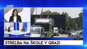Štúdio 24: Aktuálne informácie o streľbe na škole v Grazi