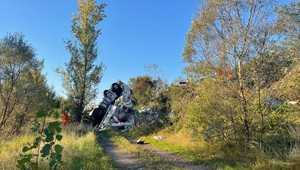 Čelná zrážka pri Žiline. Auto sa v protismere zrazilo s macedónskym kamiónom