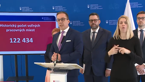 Tlačová beseda ministra Tomáša: Miera nezamestnanosti a jej vývoj